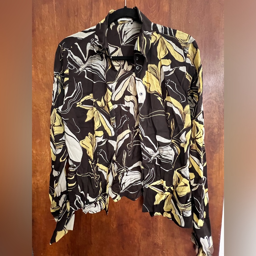 Silky Laurel blouse, vintage, from 1980s.